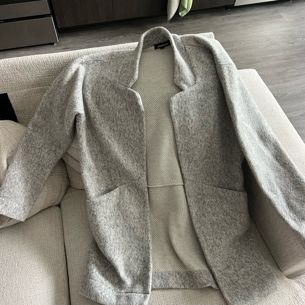 Express Grey Topcoat